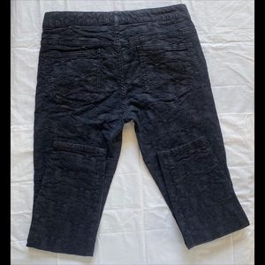 Free People Black Wrinkled Skinny 28